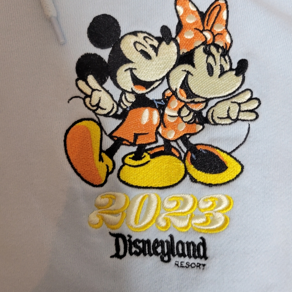 Disneyland resort Stitched 2023 Hoodie mickey and minnie
